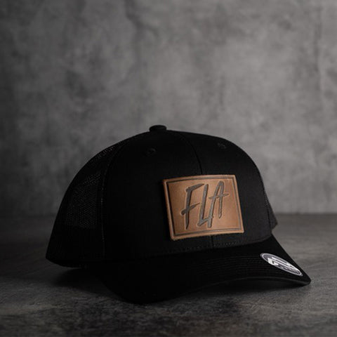 FLA Leather Patch Hat